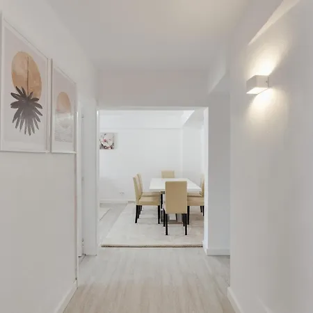 شقة Hostwise - Bright & Family Flat In Paco De Arcos